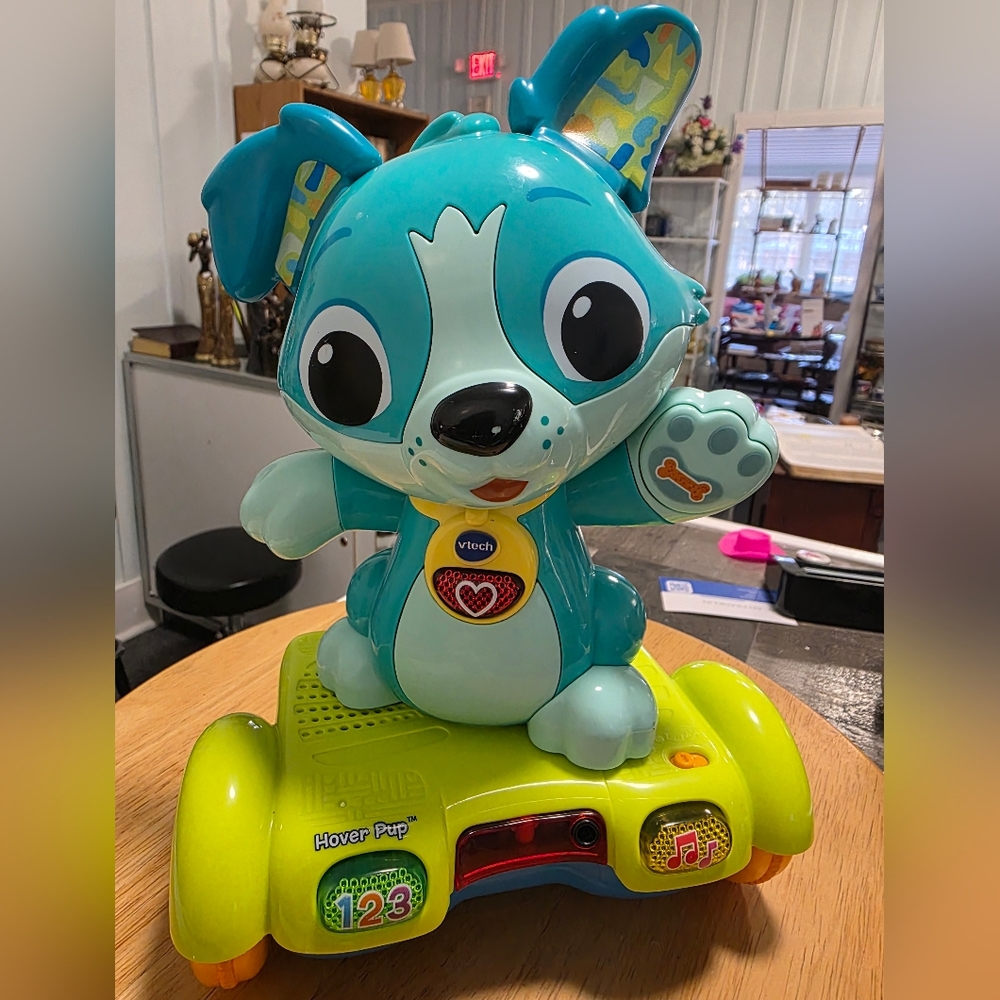 VTech Blue and Green Interactive Puppy Learning Toy